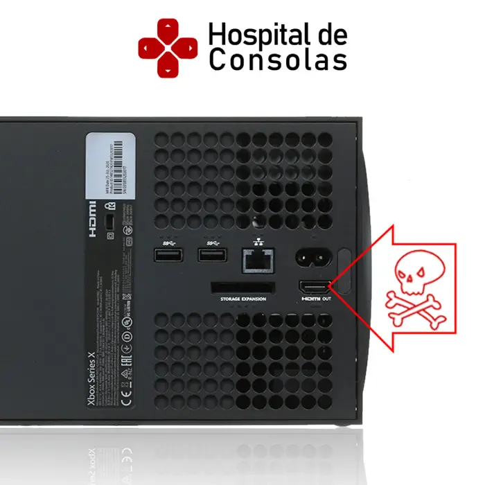 Reparar conector hdmi Xbox Series X/S